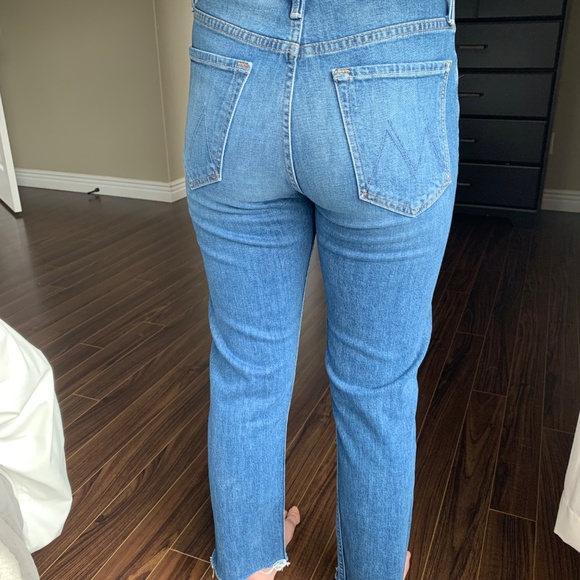 Mother the tomcat ankle fray Distressed Jeans - Picture 13 of 13